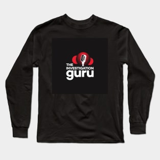 The Investigation Guru (Black) Long Sleeve T-Shirt